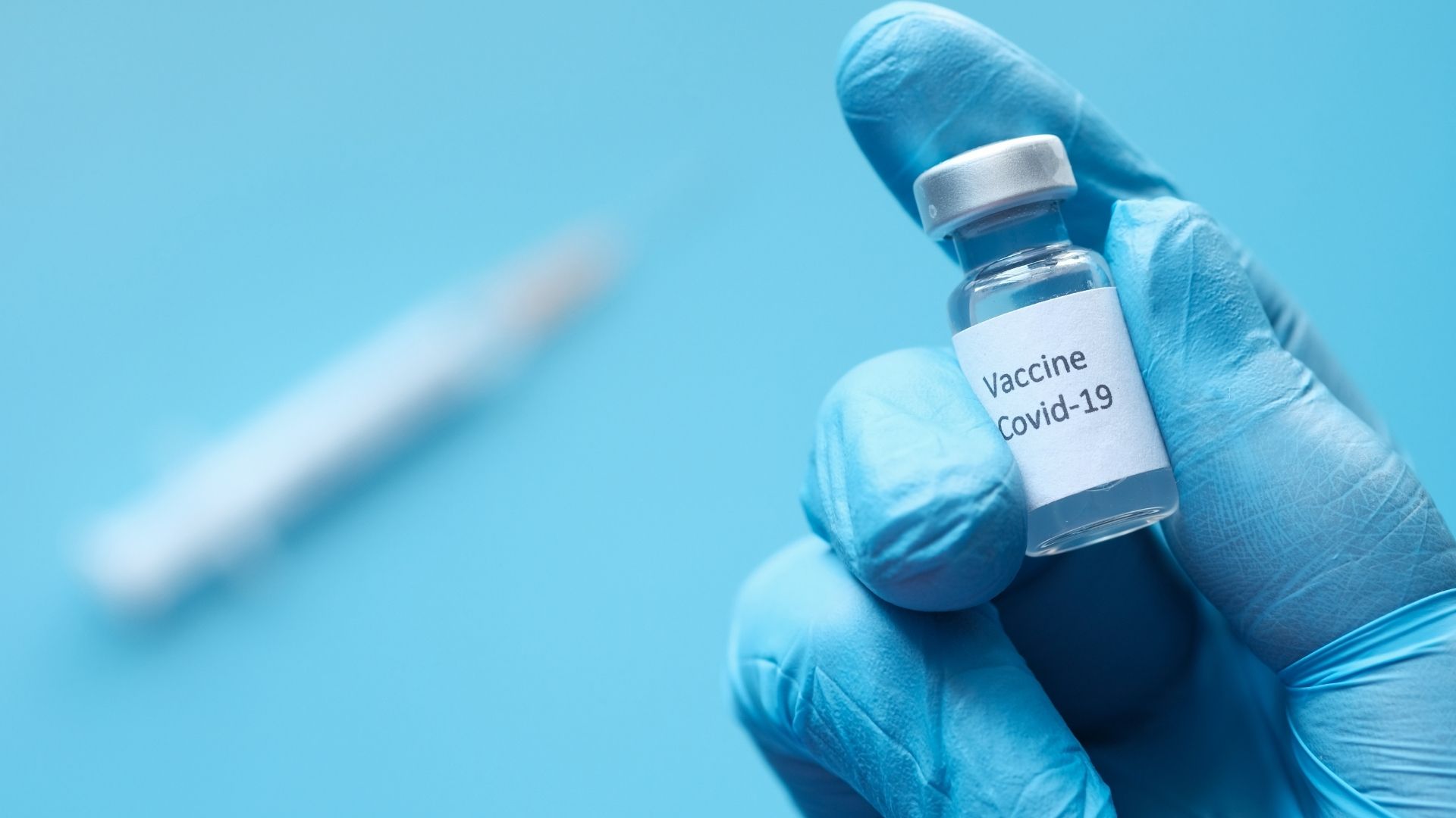 Bild på en vaccinburk